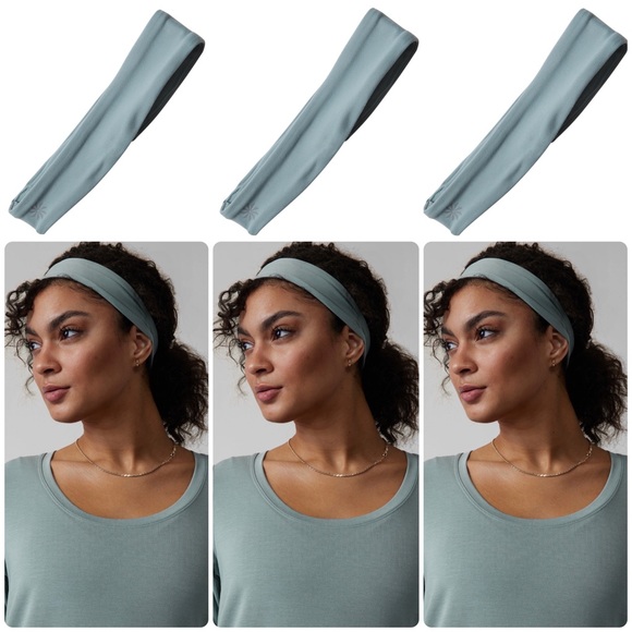 (3) Athleta: Vital Headband in Powervita - Picture 4 of 5